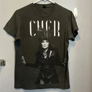 2014 CHER Tour concert official tshirt unisex small, short sleeve, tultex brand